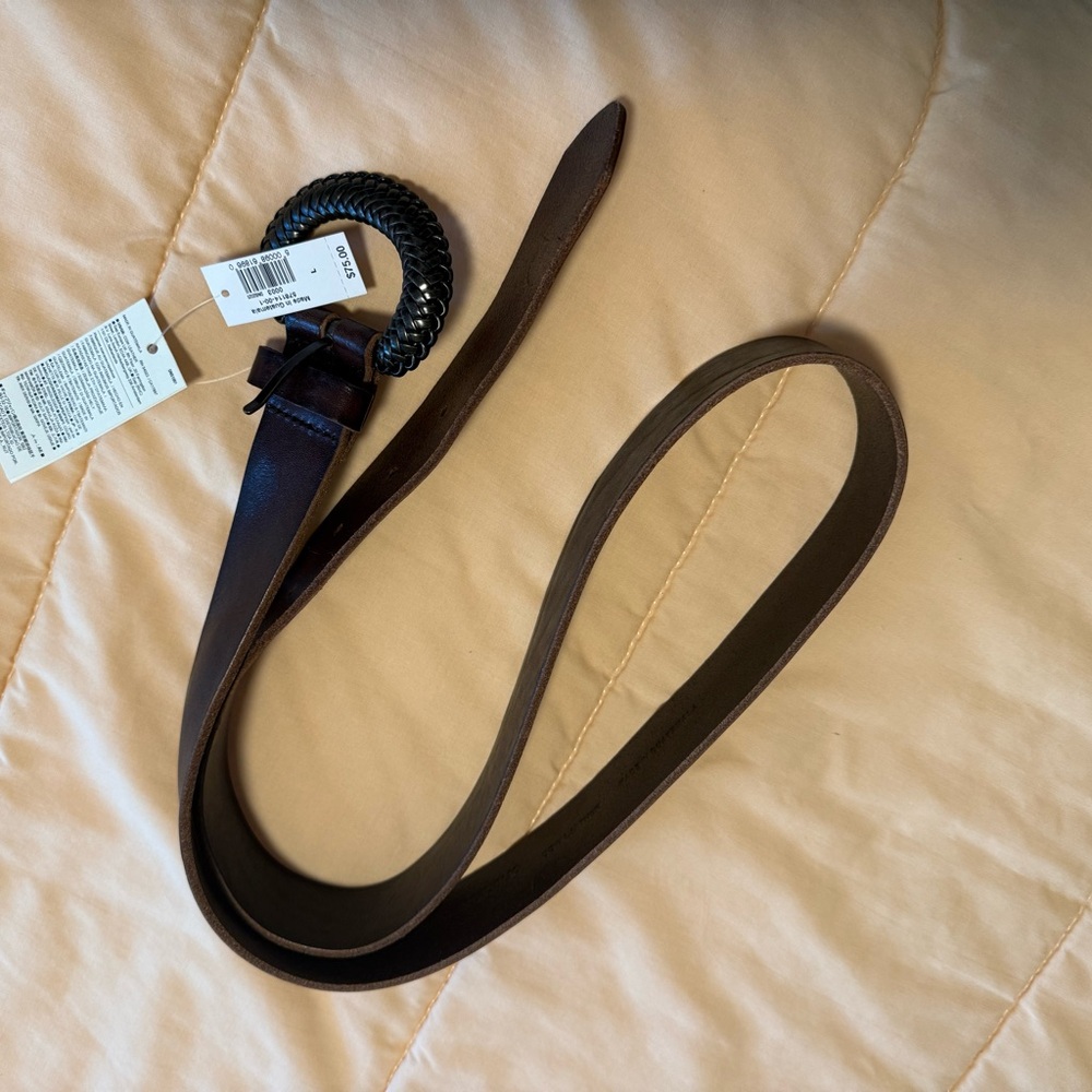 Banana Republic Factory Brown Leather Belt